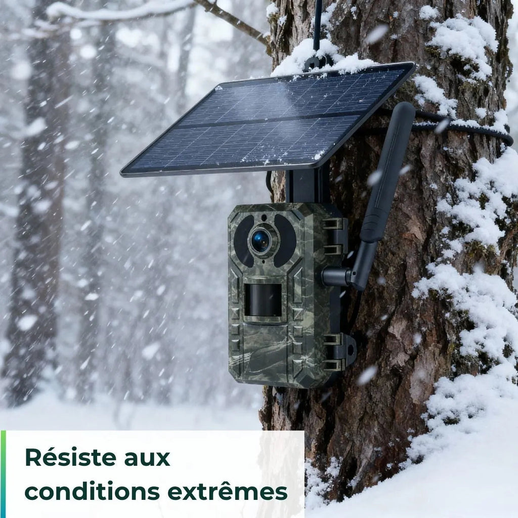 Caméra de chasse Solaire 4G+