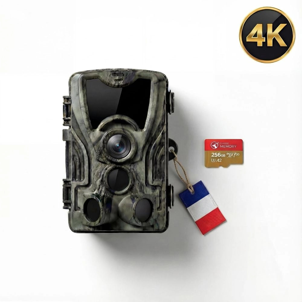 Caméra de chasse 4K avec écran