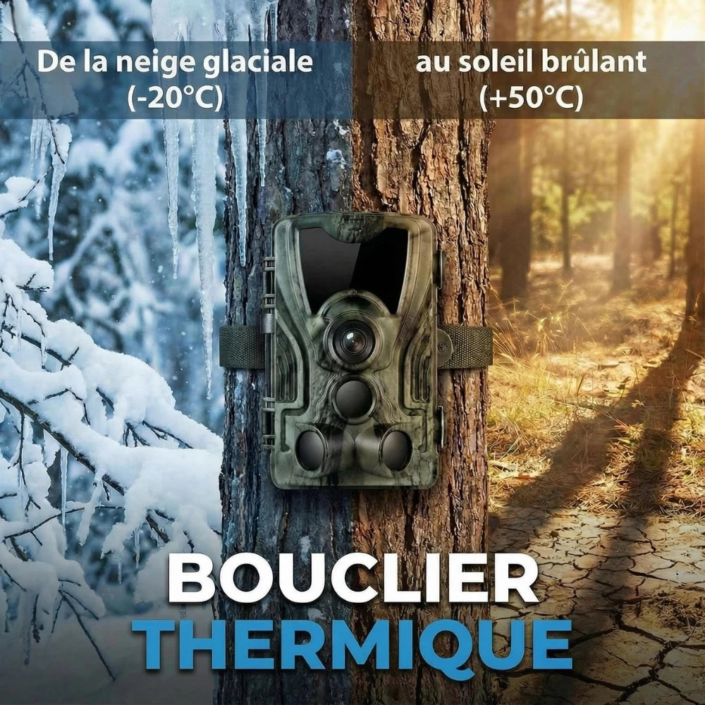 Caméra de chasse 4K avec écran